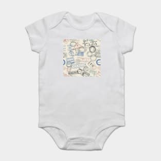 Awesome Stamps Baby Bodysuit